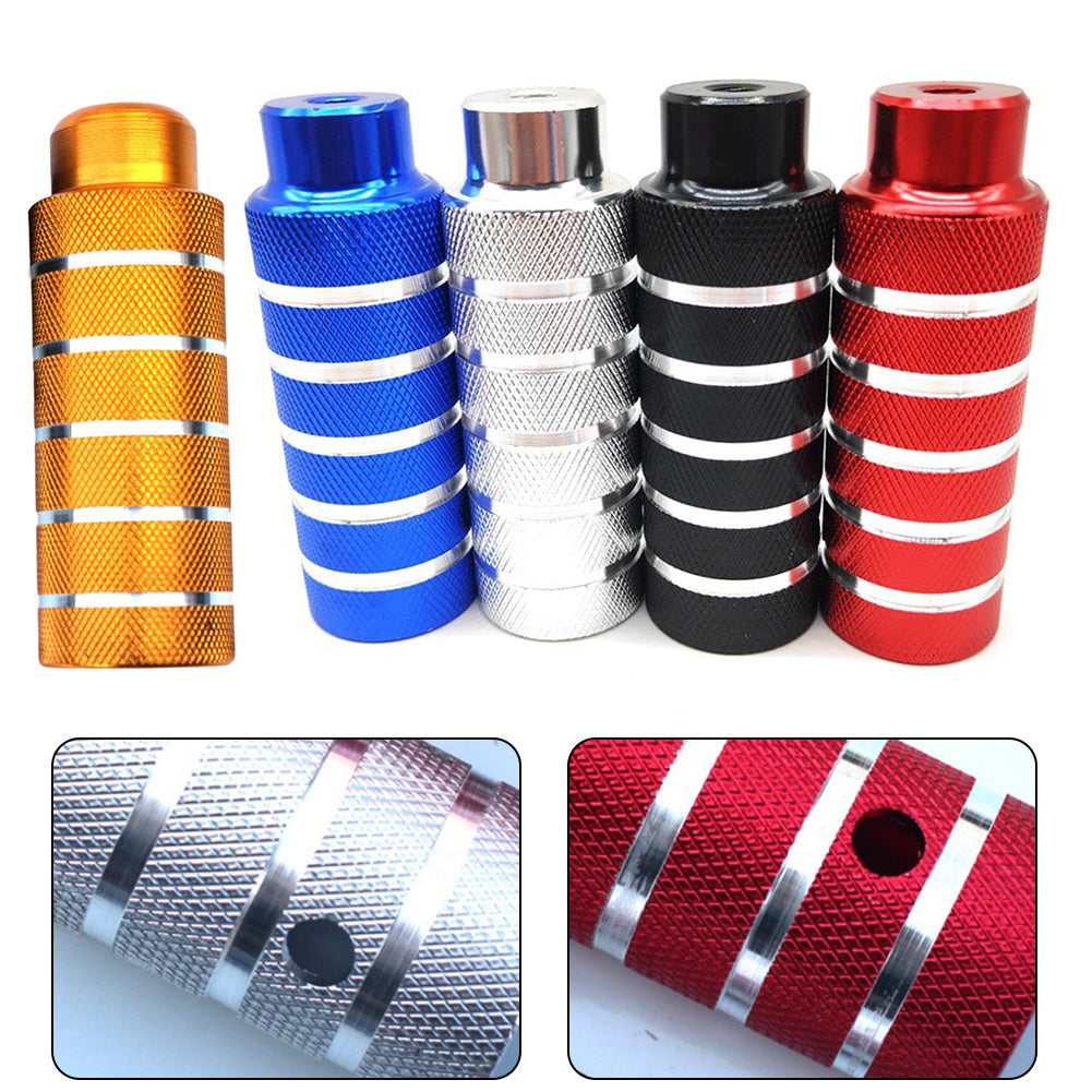 Footpeg Bicycle Footrest 110x38mm Aluminum Alloy Anti Skid Foot Pedal for Fiido/DYU/Tempo