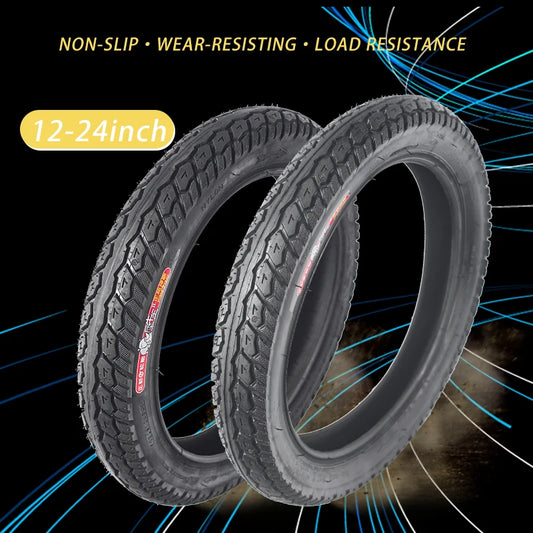 14 Inch CST Rhino Tyre / Black Cat Tyre / E-Bike & Scooter Tyres (14x1.75 – 14x2.5)