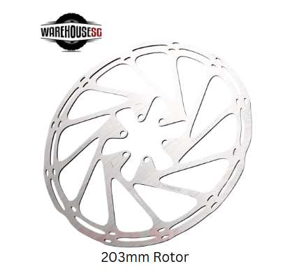 SRAM AVID CENTERLINE Disc Brake Rotor 203mm for Mountain Road Cruiser Bike Bicycle MTB Parts