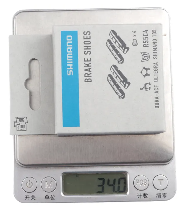 Shimano Dura Ace Ultegra 105 R55C4 Brake Pads Road Bike Brake Shoes Aluminum Rim for Brake Pads BR 9100 9110 6800 6810 Road Brake Pad Bicycle Pads Accessories