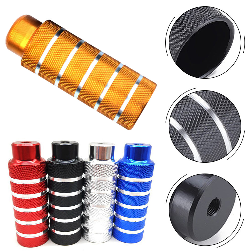 Footpeg Bicycle Footrest 110x38mm Aluminum Alloy Anti Skid Foot Pedal for Fiido/DYU/Tempo