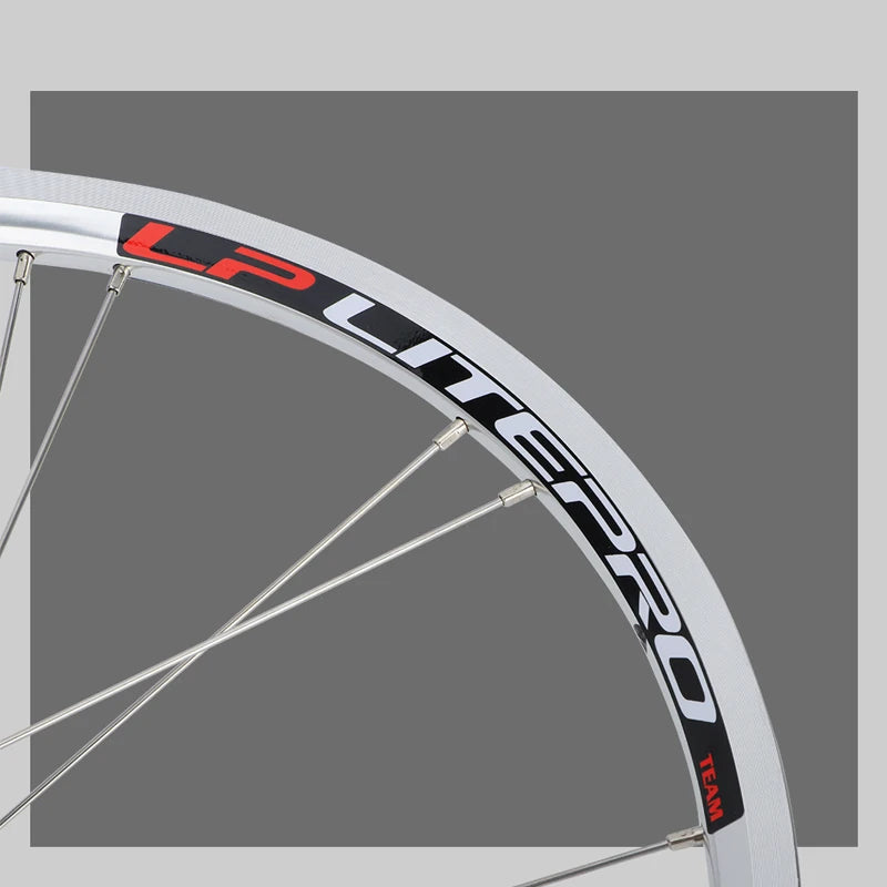 LITEPRO 20inch 451 V Wheelset Aluminum alloy 74-130mm V brake 7-11speed Wheelset