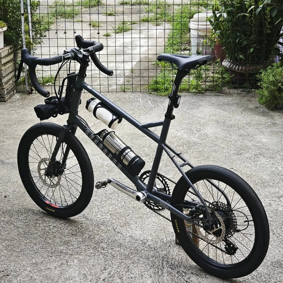 Seaboard D20 -1 Mini Velo Frame 451 Small Wheel Road Bicycle Frameset Chromoly Steel Internal Cable Routing Disc Brake Framework