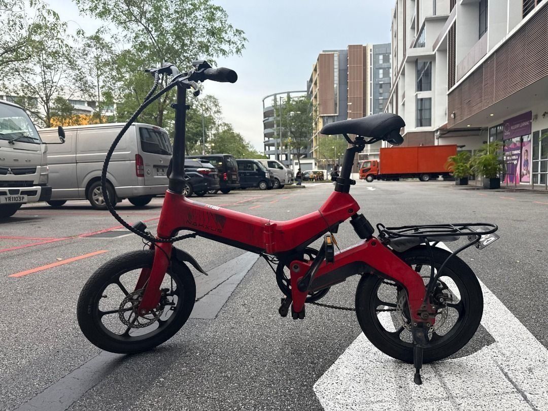 USED Mobot Nakxus Red | Refurbished | LTA Approved | Used E-Bike