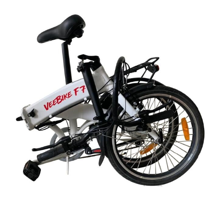 VeeBike F7 Electric Bike | Shimano Tourney 7 Speed | LTA Approved | EN15194 | Safety Mark