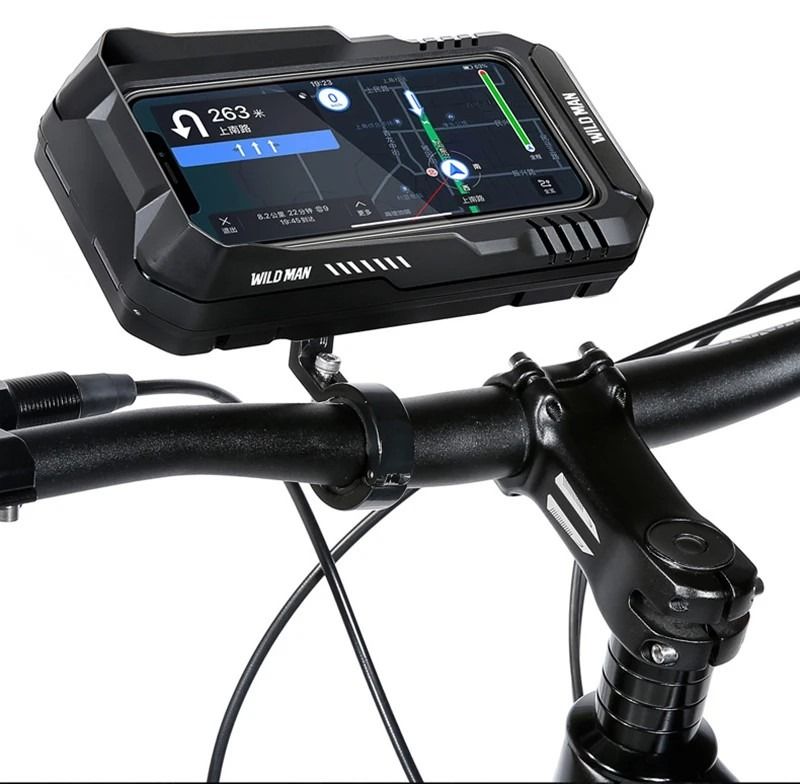 WILDMAN Top tube bag/ Bicycle Phone Mount / Hardcase + Touch Screen