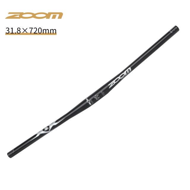 ZOOM Mountain Bicycle Handlebars 31.8MM Bicycle Riser Bar 720mm Aluminum Alloy MTB Bike Swallow/Straight Handlebar Cycling Parts