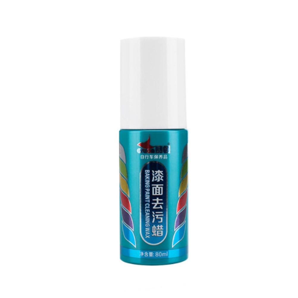 Bicycle Paint Surface Stain Remover 80ml Paint Decontamination Wax Paint Repair Polishing Maintenance Cleaning Agent