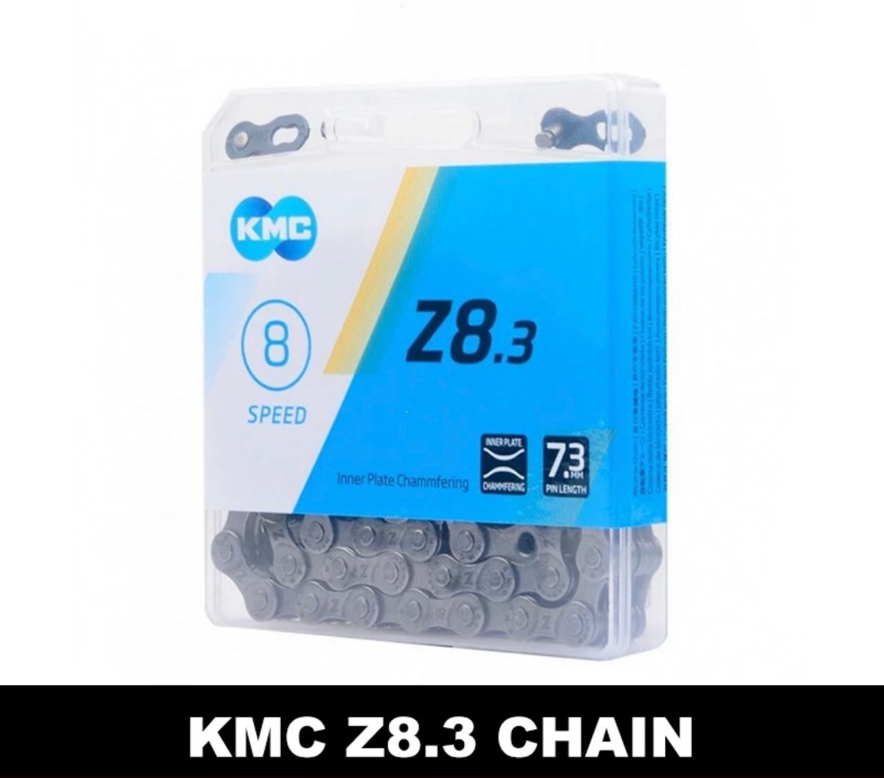 KMC Z8.3 Chain | Quality Strong Bike Chain 8 Speed Bicycle Chain