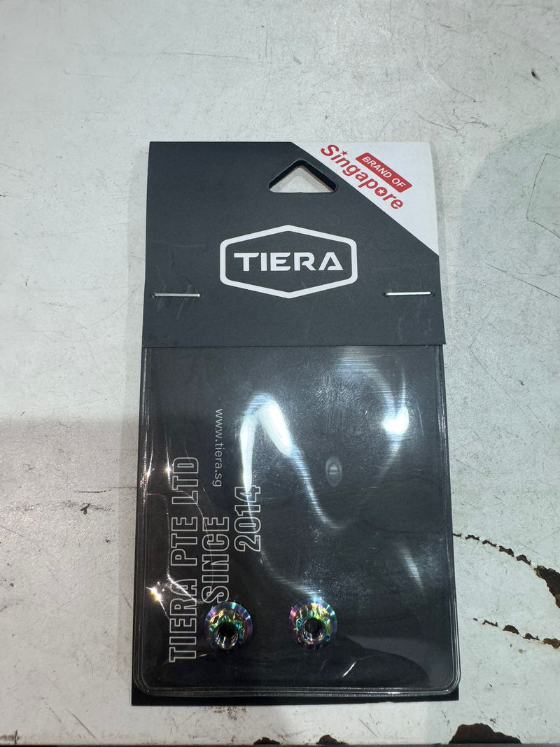 Tiera Titanium Flower Nut M3