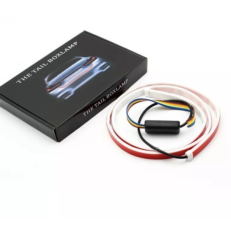 Multi-color Car Trunk Led Wire Set - Led Trunk Running 7 Color Long 120cm Integrated 6 Waterproof Modes DC 12v