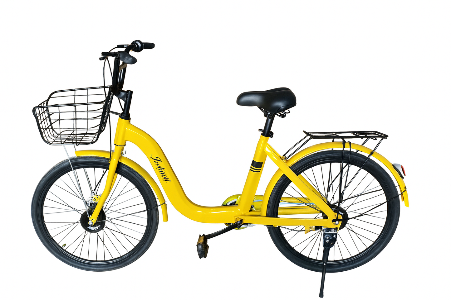 JIEBAO Aluminum Alloy Commuter Bicycle – Shared Bike Style (24"/26")