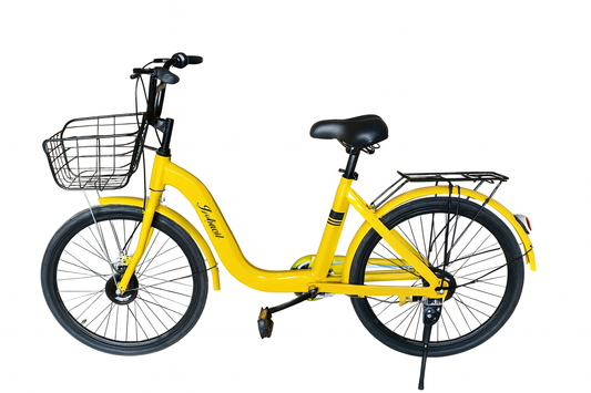 JIEBAO Aluminum Alloy Commuter Bicycle – Shared Bike Style (24"/26")