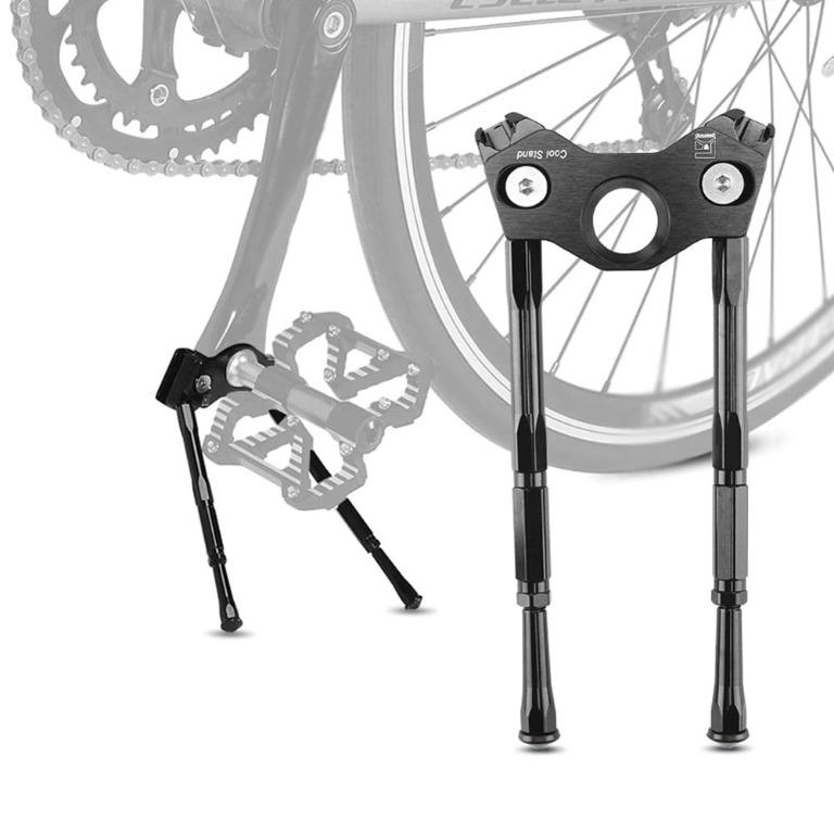 Bicycle Adjustable Crank Kickstand MTB Road Bike Parking Rack Portable Pedal Support Mini Stand Foot Bicycle Accessories