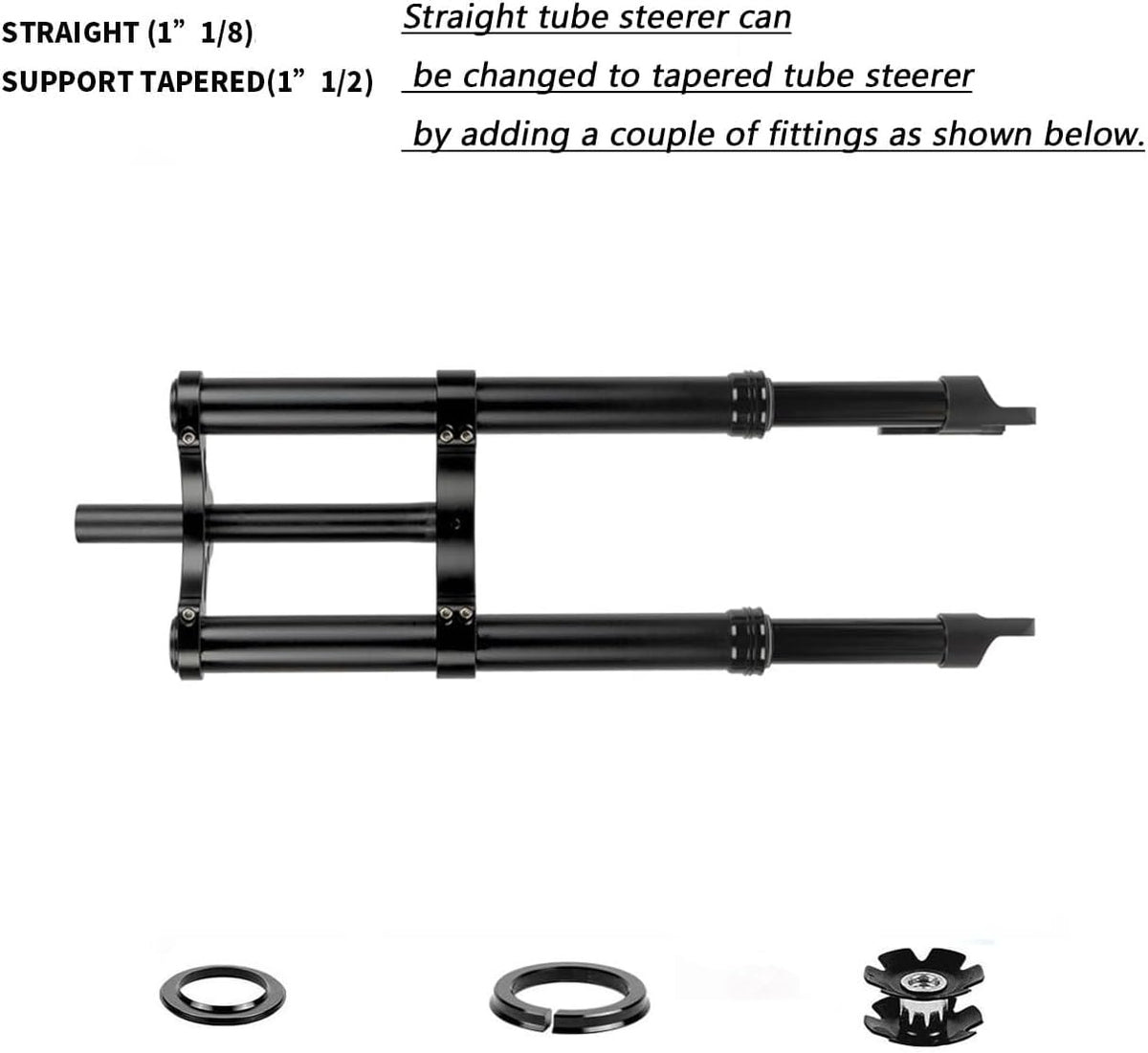 Monorim ME0 Front Suspension Kit for 14/16-inch Minibikes Aluminum