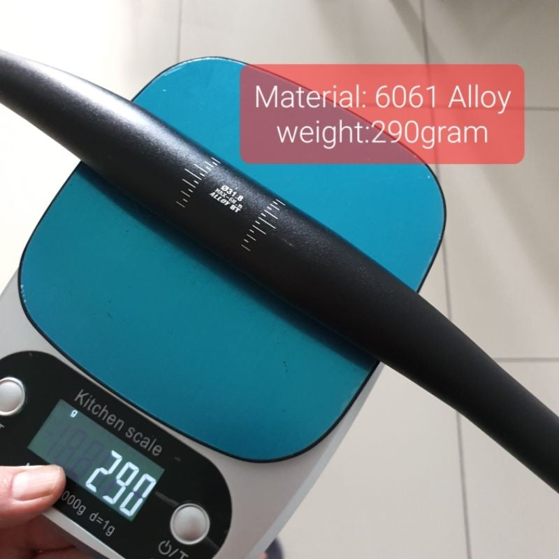 Back Sweep Handle Bar 31.8mm x 660mm MTB Bicycle Handlebar