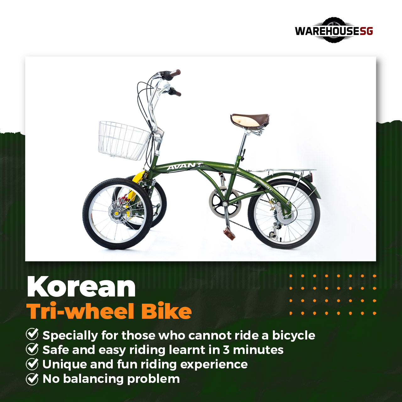 Korean Tri-wheel Bike