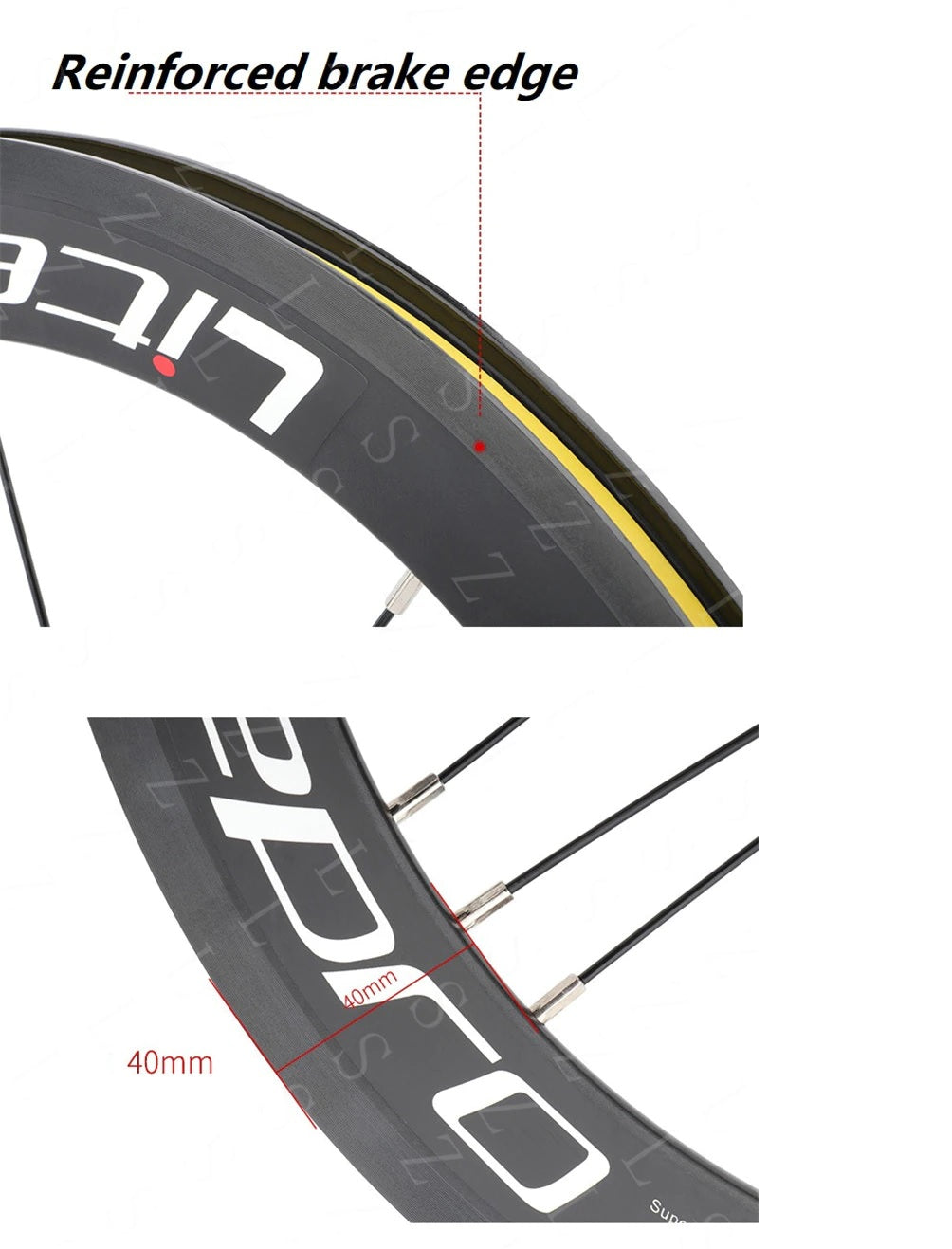 Litepro S42 AERO Wheelset 100/130/135