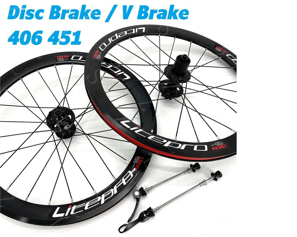 Litepro S42 AERO Wheelset 100/130/135