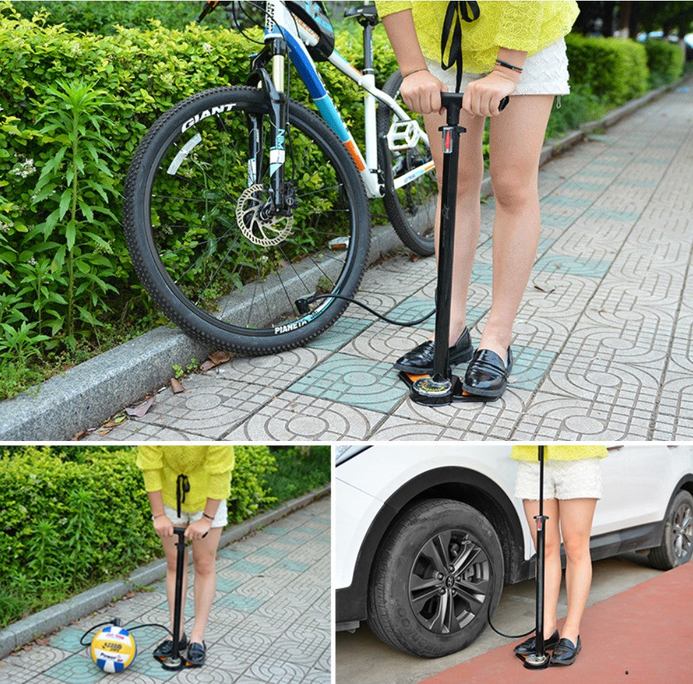 ROCKBROS Bike Floor Pump High Pressure Cycling Pump GP6532B