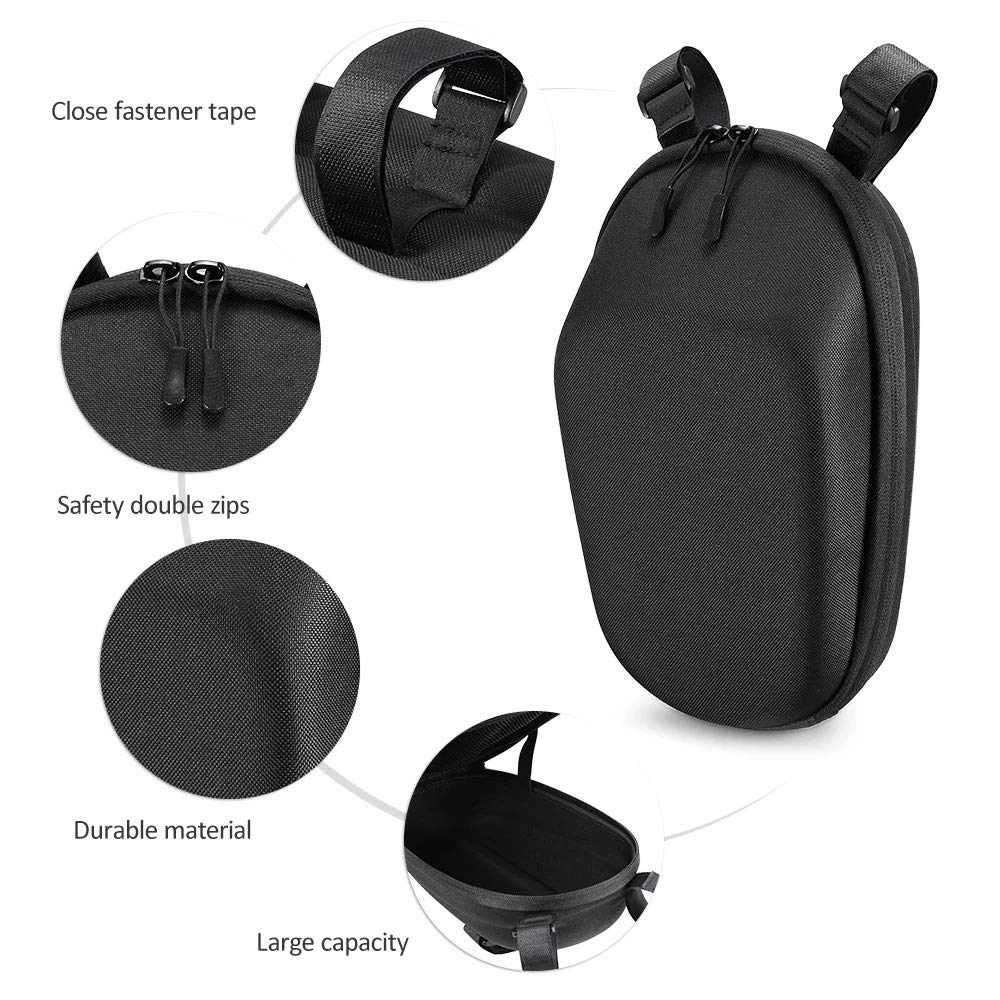 Hard Case Handlebar Storage Bag for E-Bike/E-Scooter/Bicycle/Scooter