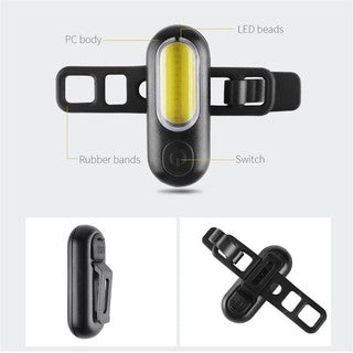 Goofy Mini Tail Light COB Rechargeable LED Light / Tail Signal Light