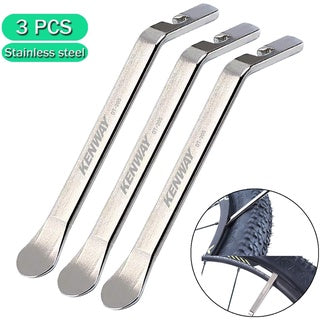 Kenway 3 pcs Tyre Lever, Bike Tyre levers Tyre Spoon Iron Changing Tool