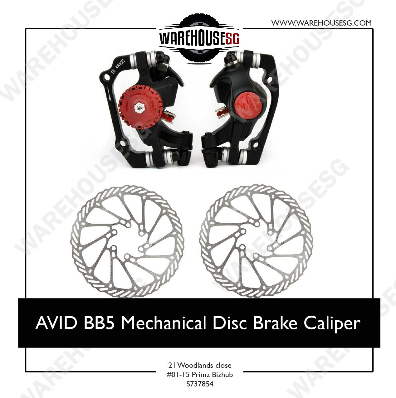 AVID BB5 Mechanical Disc Brake Caliper