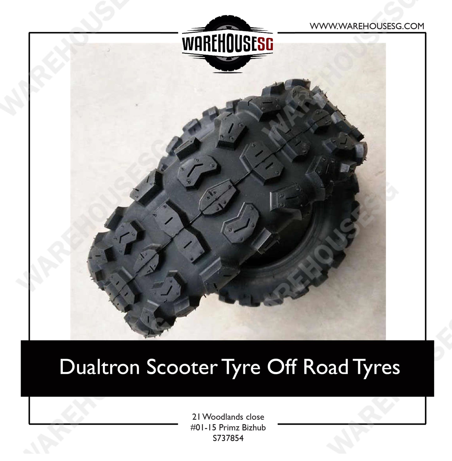 CST 11 Inch  90/65-6.5  Tubeless Tyre Road / Off Road Tyre for Minimotor Dualtron Ultra