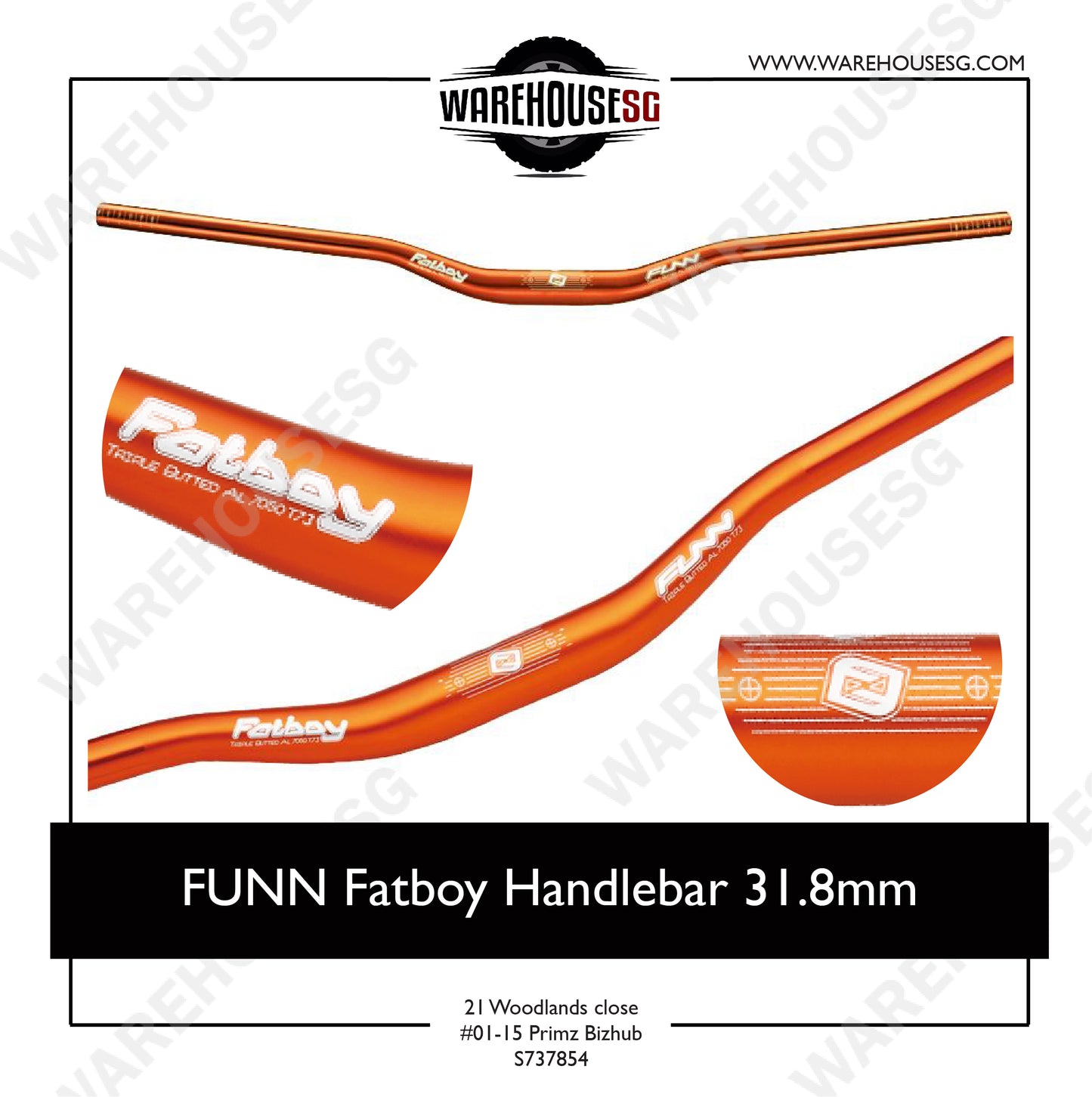 FUNN Flameon Handlebar 31.8mm