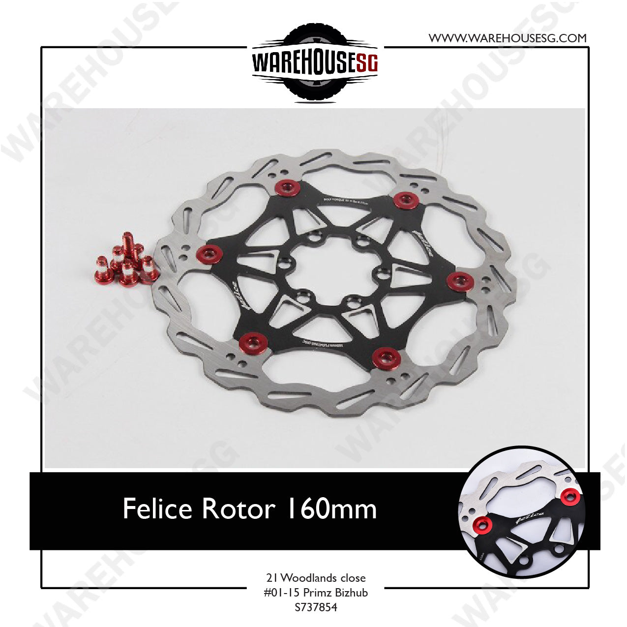 Felice Rotor 160mm