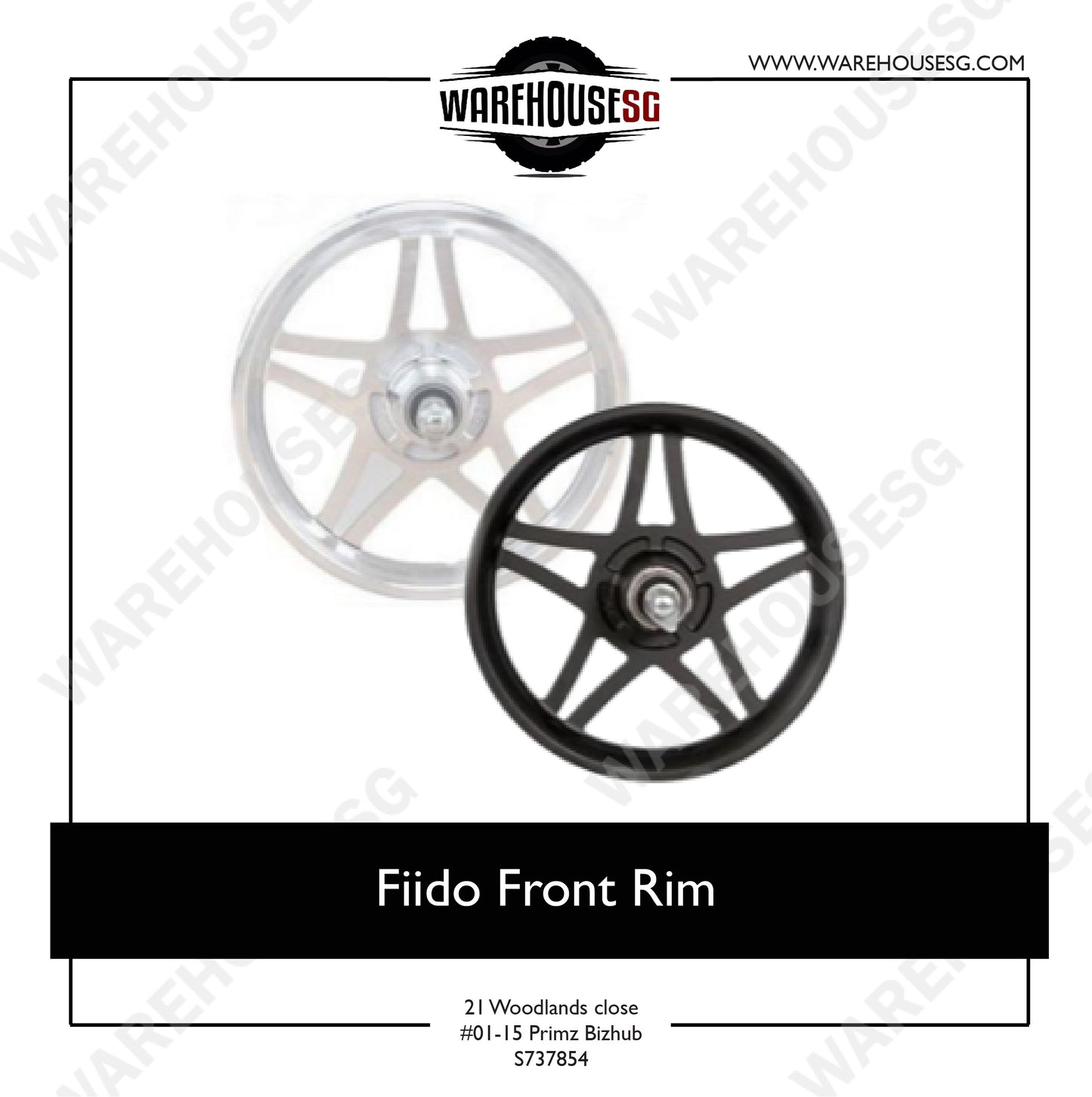 12 inch Front Rim