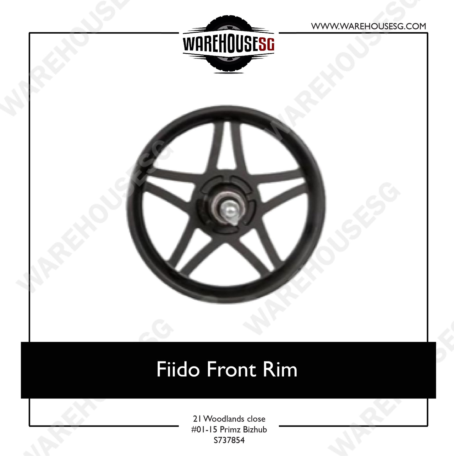 12 inch Front Rim