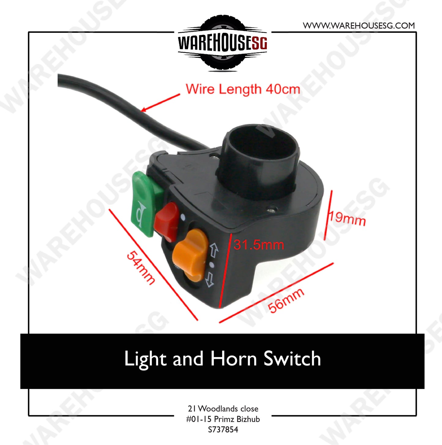 Light and Horn Switch
