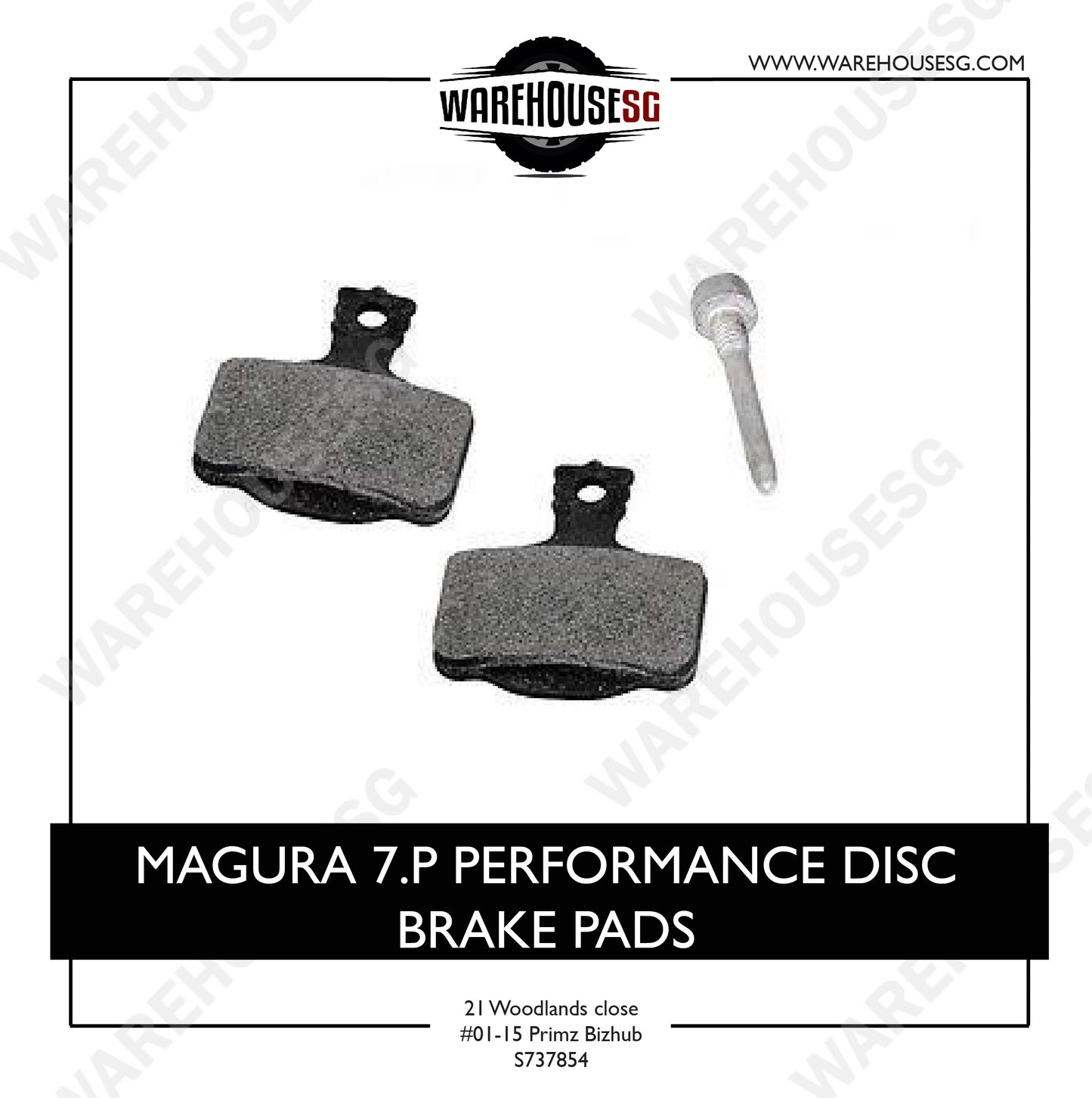 Magura Brake Pad 7.P/8.P/9.P Performance Brake Pads for MT2/MT4/MT5/MT6/MT7/MT8