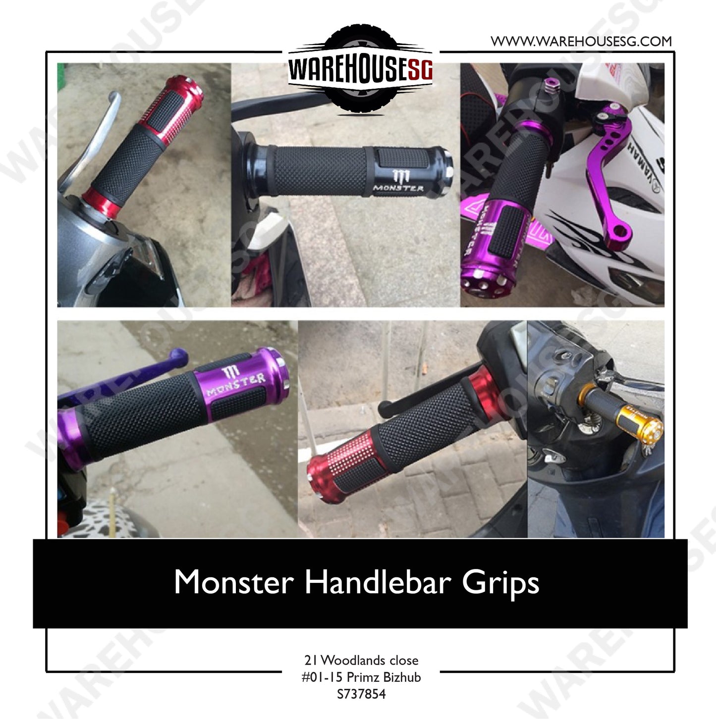 Monster Handlebar Grips