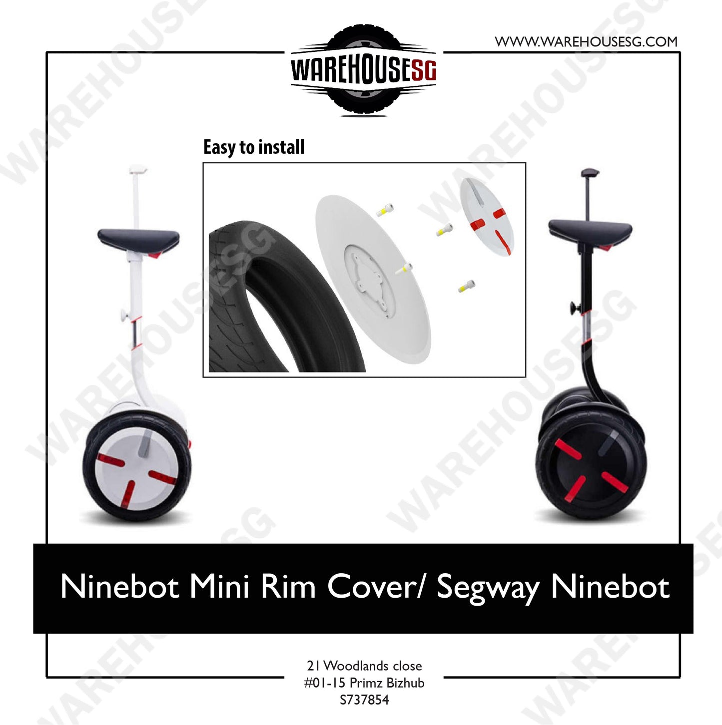 Ninebot Mini Rim Cover/ Segway Ninebot
