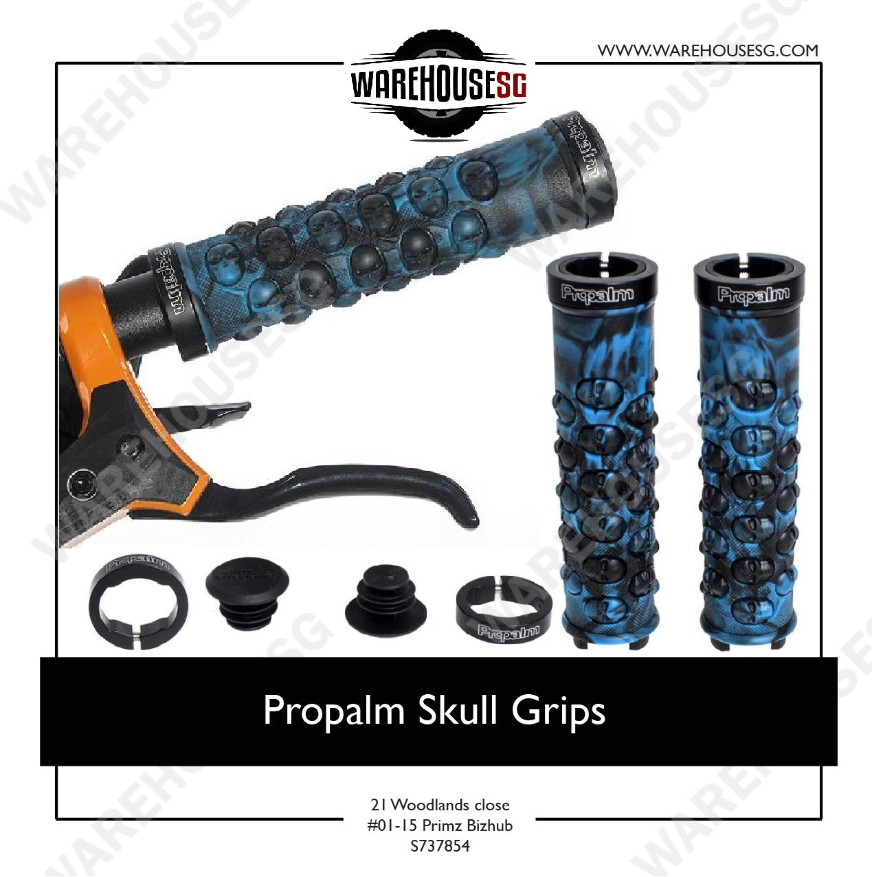 Propalm Skull Grips