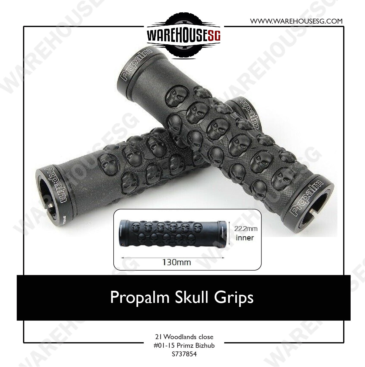 Propalm Skull Grips