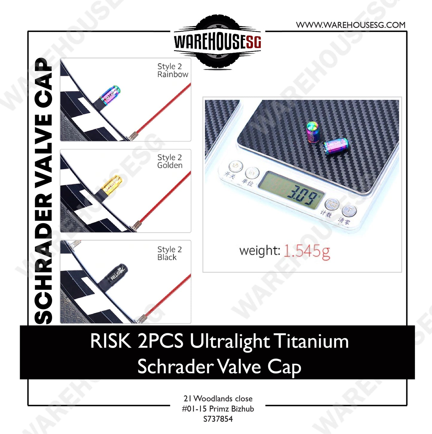 2pcs Bicycle Schrader Valve Cap Titanium Alloy Ultralight Mountain Road Bike Tyre Cap Tire Valve Protector MTB Part