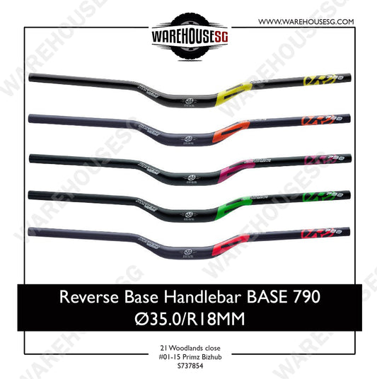 Reverse Base Handlebar BASE 790 Ø35.0/R18MM