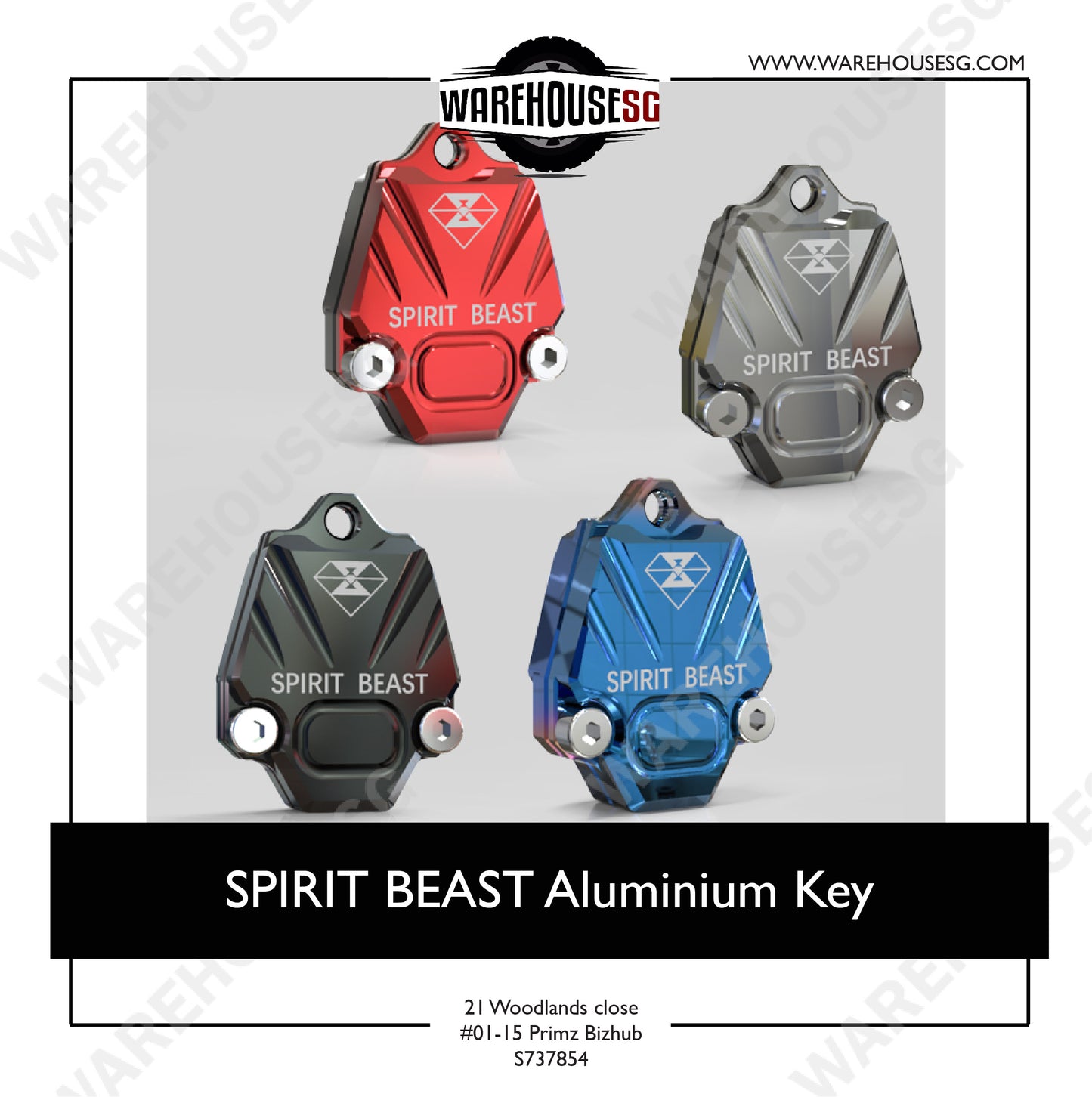SPIRIT BEAST L5 Aluminium Key