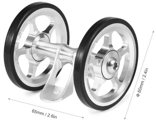 Double mudguard wheels 5 spokes / 3 Spokes for brompton