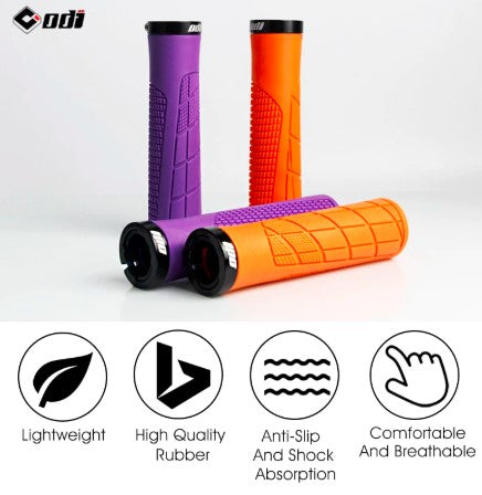 ODI bikeHandlebar Grips High Quality Mountain Bike Grips Non-slip Mtb Cuffs Shock Absorption