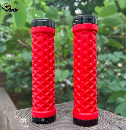 Odi Bicycle Handlebar Grips Lock-On Anti-slip Shock absorption MTB double Lock ring