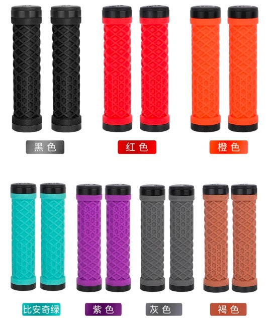 Odi Bicycle Handlebar Grips Lock-On Anti-slip Shock absorption MTB double Lock ring