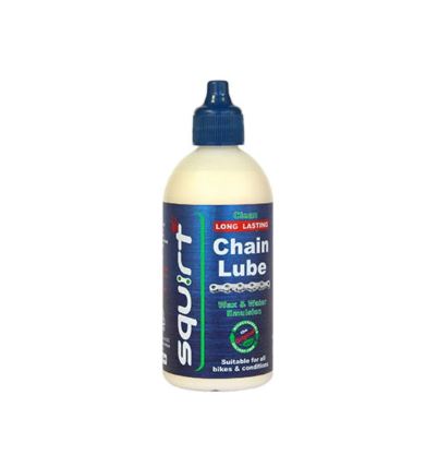 Squirt Bicycle Bike Dry Wax Chain Lubricant Lube