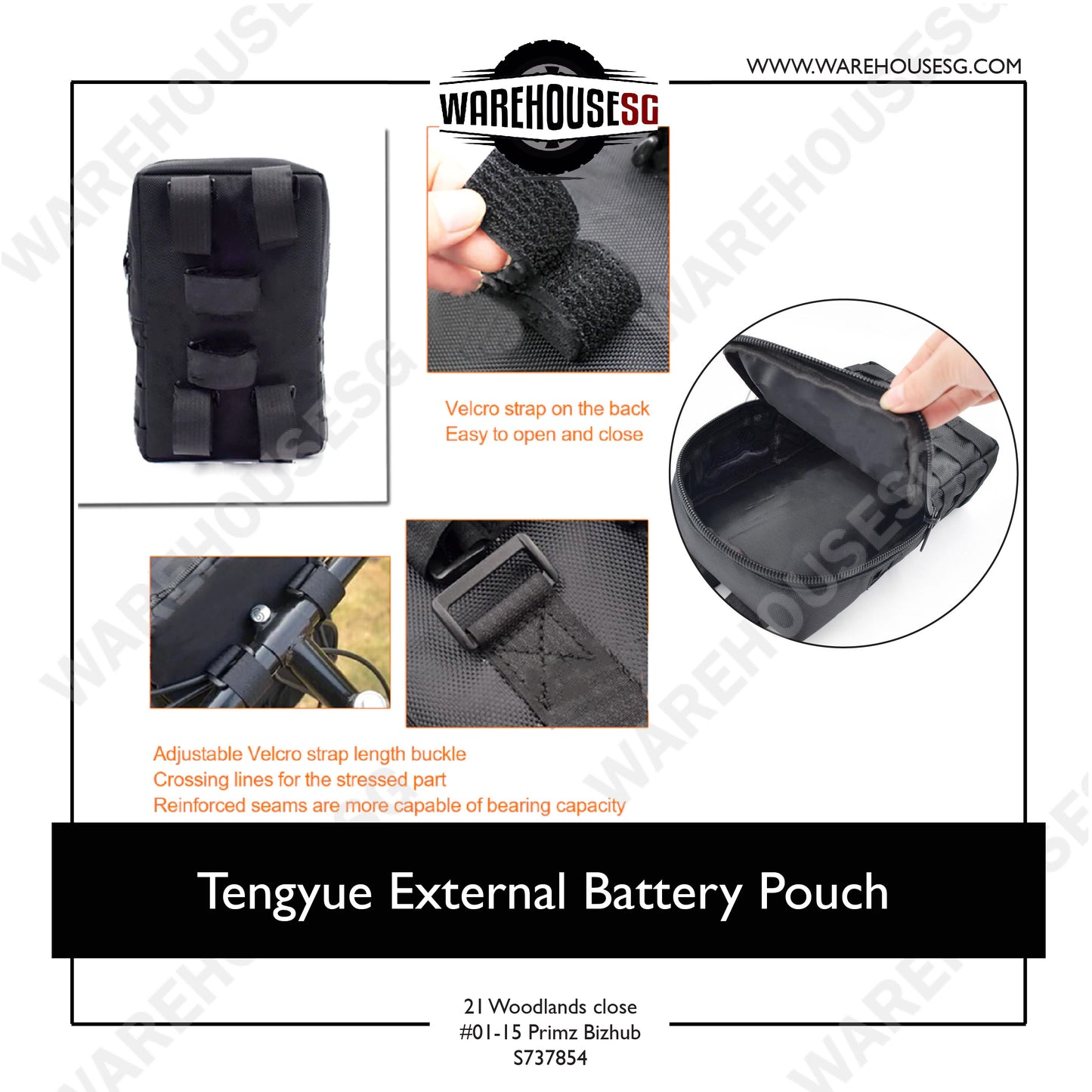 Tengyue External Battery Pouch