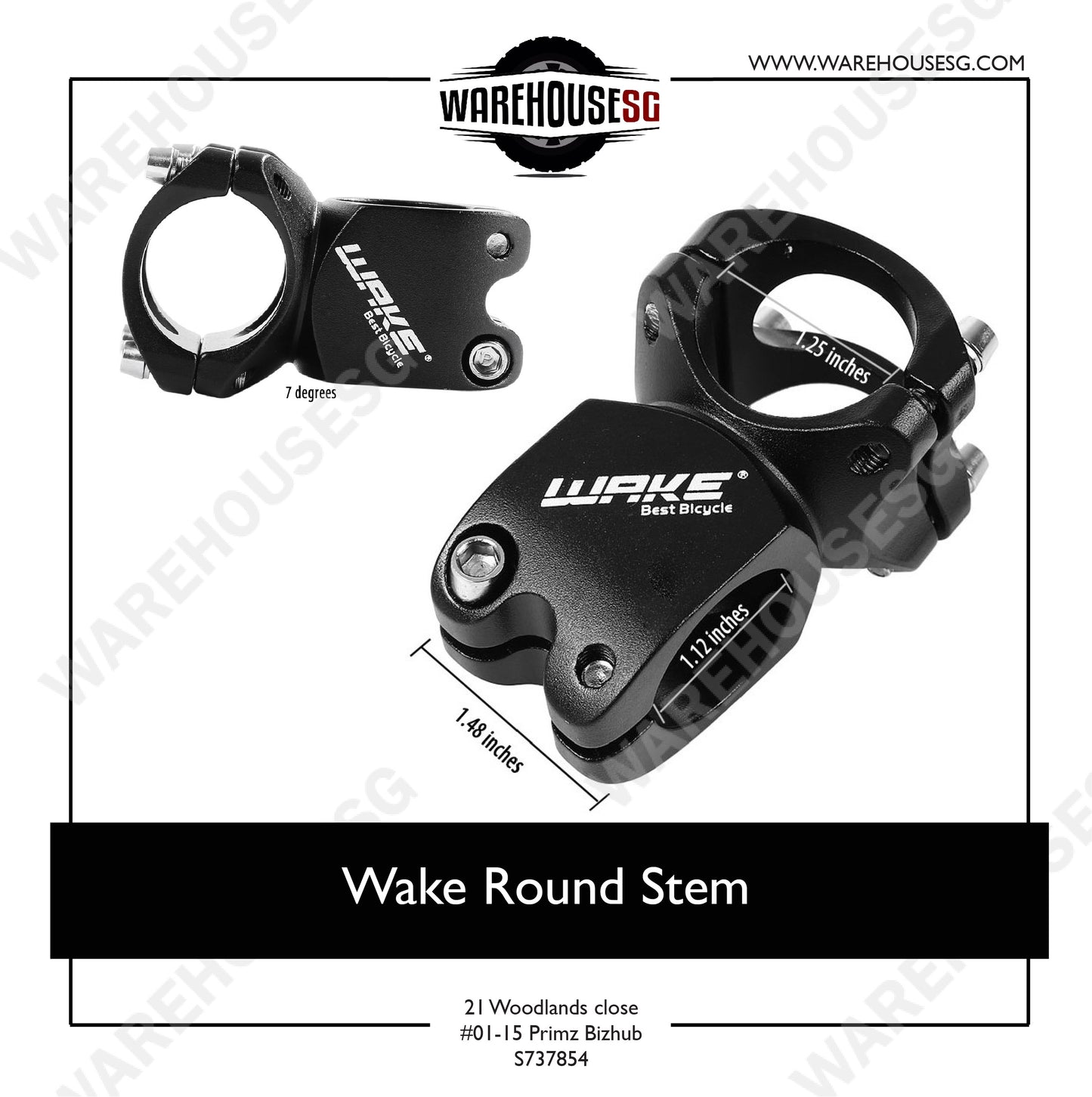 Wake Round Stem