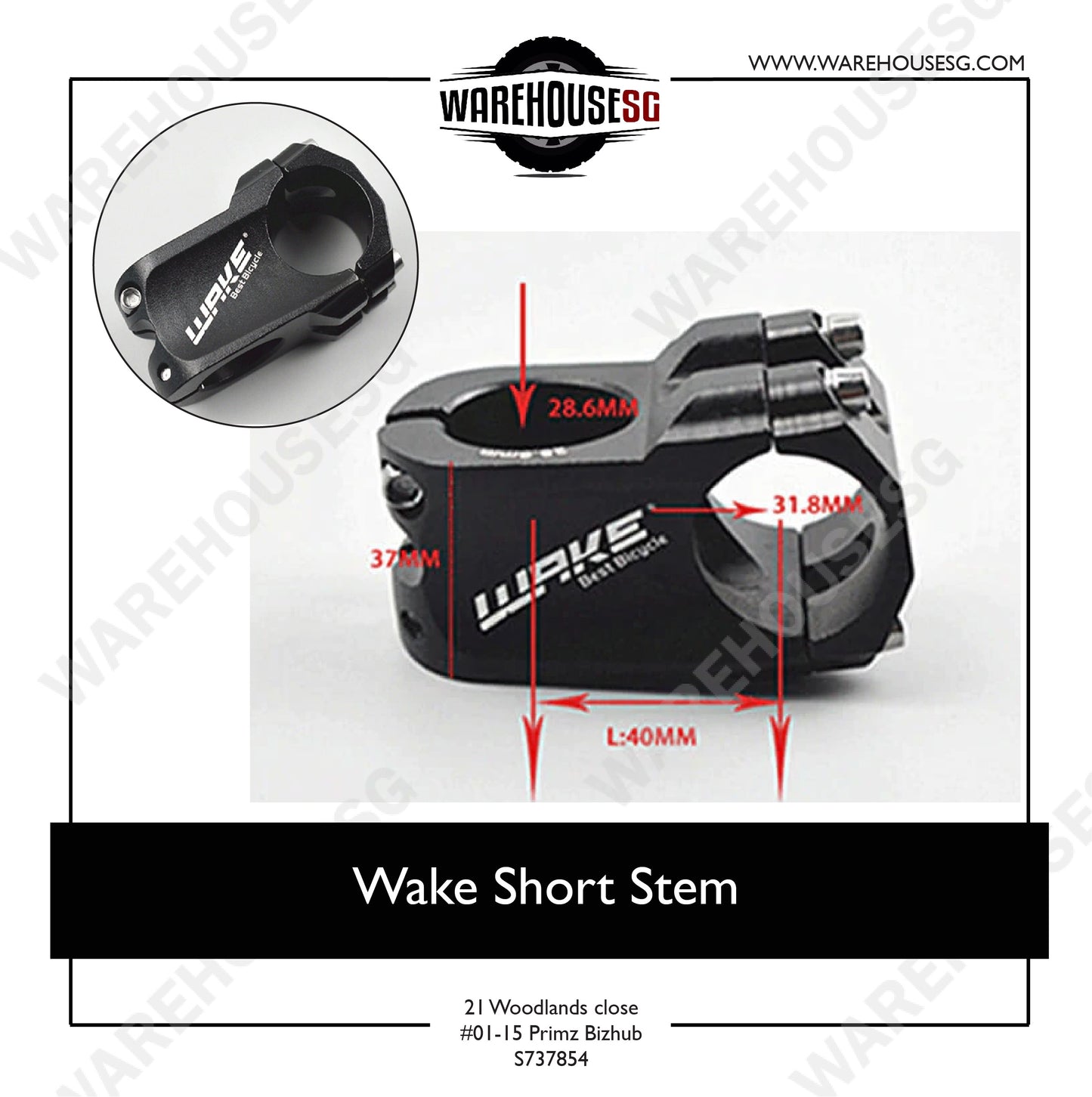 Wake Short Stem
